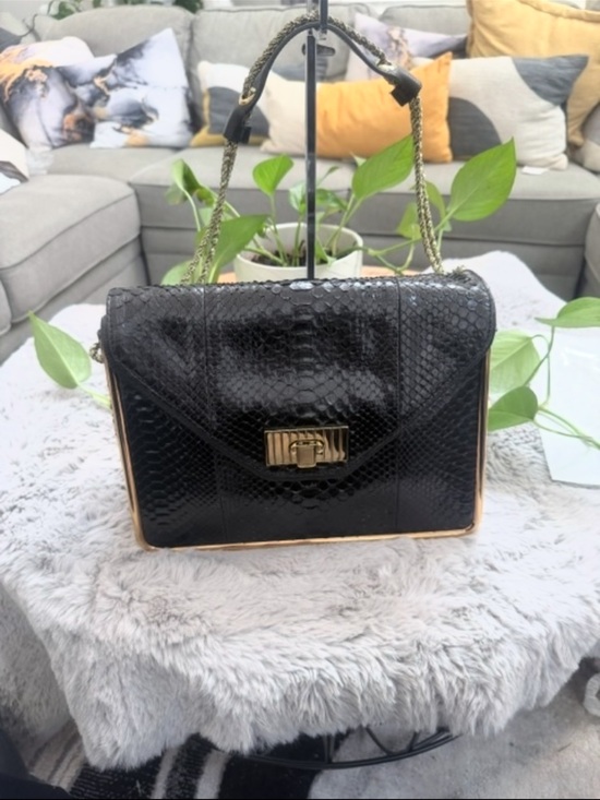 Chloe Handbags - Python leather Chloé Sally shoulder bag